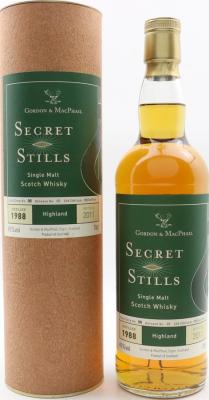 Glen Garioch 1988 GM Secret Stills 06.05 First Fill American Hogshead #5178 45% 700ml