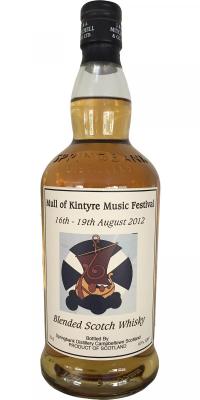 Mull of Kintyre Music Festival 2012 Blended Scotch Whisky 40% 700ml