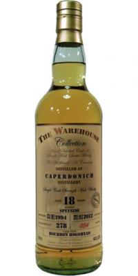 Caperdonich 1994 WW8 The Warehouse Collection Bourbon Hogshead #88853 62.8% 700ml
