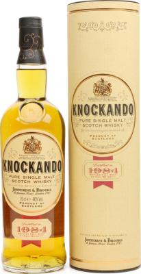 Knockando 1984 by Justerini & Brooks Ltd 40% 700ml