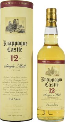 Knappogue Castle 12yo Very Special Reserve Bourbon Oak Casks 40% 700ml