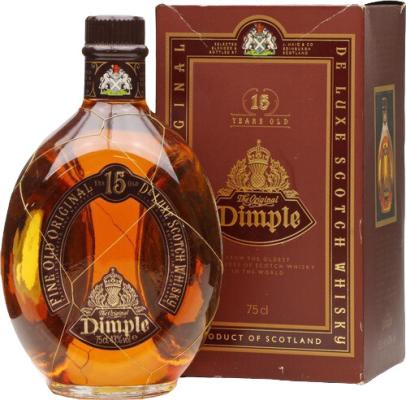 Dimple 15yo Fine Old Original De Luxe Scotch Whisky 43% 750ml