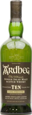 Ardbeg Ten Cask Strength 57.8% 700ml