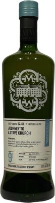 Miltonduff 2011 SMWS 72.105 Journey to A stave church 1st Fill Ex-Bourbon Barrel 62.1% 750ml