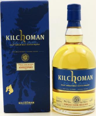 Kilchoman 2006 Single Cask for Hanse Spirit Fresh Bourbon Barrel 249/06 60.4% 700ml