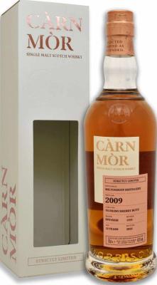 Miltonduff 2009 MSWD Carn Mor Strictly Limited Edition Oloroso Sherry Butt 47.5% 700ml