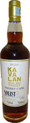 Kavalan Solist Sherry S090608020A 57.8% 700ml