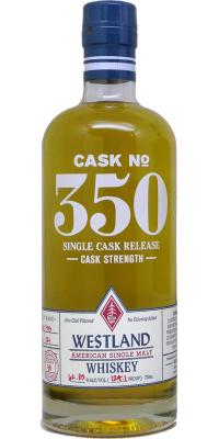 Westland Cask No. 350 Slocum & Sons in North Haven CT 62% 750ml