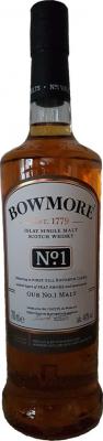 Bowmore No. 1 1st Fill Bourbon 40% 700ml