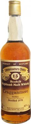 Cragganmore 1970 GM Connoisseurs Choice 40% 750ml
