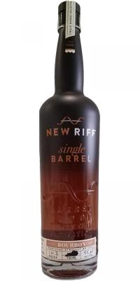 New Riff 2015 Single Barrel 15-3499 The Whiskey Gallery 55.65% 750ml