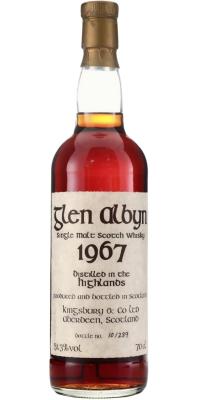 Glen Albyn 1967 Kb #3920 51.3% 700ml