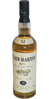 Glen Martin 12yo JM&C Pure Highland Malt 40% 700ml