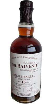 Balvenie 15yo Single Barrel Sherry Cask #778 47.8% 700ml