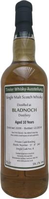 Bladnoch 2009 WhB Tiroler Whisky-Ausstellung #6 59.1% 750ml