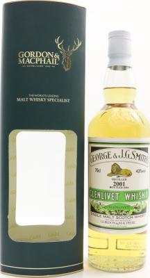 Glenlivet 2001 GM George & J.G. Smith's Refill Bourbon Barrels 43% 700ml