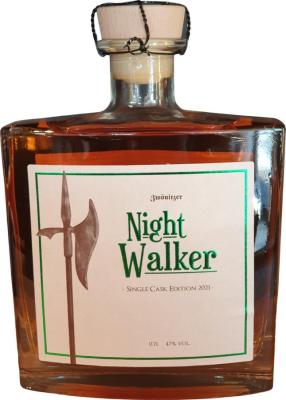 Night Walker 3yo Single Cask Edition ex-Bourbon 47% 700ml