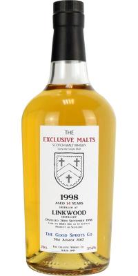 Linkwood 1998 CWC The Exclusive Malts #10013 57.6% 700ml
