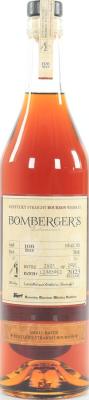 Bomberger's Declaration Kentucky Straight Bourbon Whisky Chinquapin oak Quercus Muehlenbergii 54% 700ml