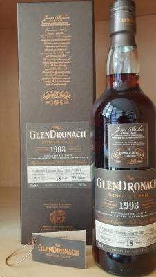 Glendronach 1993 Single Cask Oloroso Sherry Butt #466 Taiwan Exclusive 57.9% 700ml