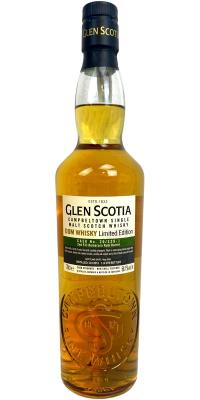 Glen Scotia 2013 2nd fill Demarara Rum Barrel 20/329-1 12th Birthday of Dom Whisky 58% 700ml