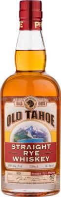 Old Tahoe Straight Rye Whisky Small Batch 43% 750ml