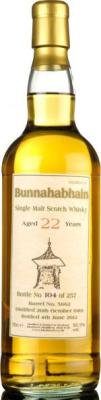 Bunnahabhain 1989 BF #5658 50.2% 700ml