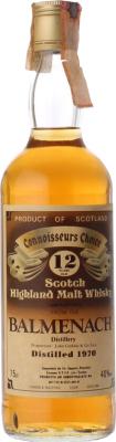 Balmenach 1970 GM Connoisseurs Choice 12yo 40% 750ml