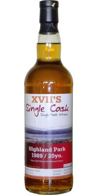 Highland Park 1989 DH17 XVII's Single Cask Sherry Butt 11852 46% 700ml