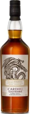 Cardhu Gold Reserve House Targaryen 40% 750ml