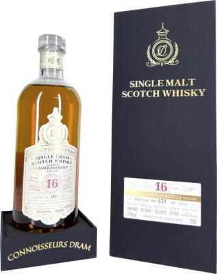 Cameronbridge 2006 DHGS Connoisseurs Dram 1st Fill Amontillado Sherry 57.6% 500ml