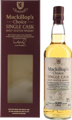 Dalmore 1991 McC Single Cask #11150 46% 700ml