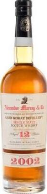 Glen Moray 2002 AMC Oak Casks 56.7% 750ml