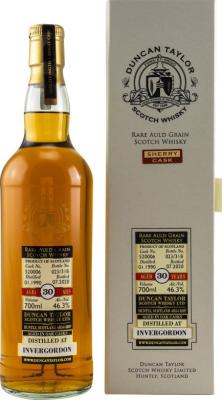 Invergordon 1990 DT Rare Auld Grain Sherry Cask #520006 46.3% 700ml