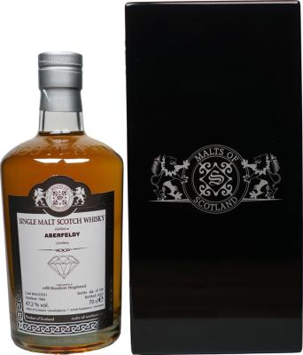 Aberfeldy 1983 MoS Warehouse Diamonds refill Bourbon Hogshead 47.2% 700ml