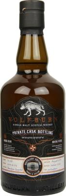 Wolfburn 2014 Private Cask Botteling bourbon quarter cask casQueteers 56.6% 700ml