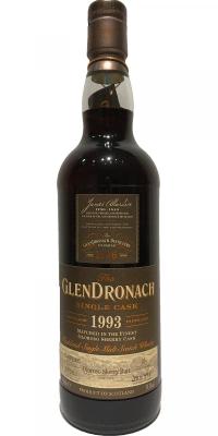 Glendronach 1993 Single Cask Oloroso Sherry Butt #25 China Exclusive 59.3% 700ml