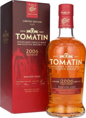 Tomatin 2006 The Moscatel Edition Portuguese Collection Moscatel de Setubal 46% 700ml