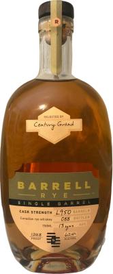 Barrell Rye 13yo Single Barrel L950 Century Grand 62.4% 750ml