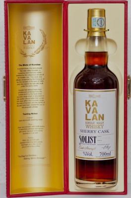 Kavalan Solist Sherry Cask S120622015A 59.4% 700ml