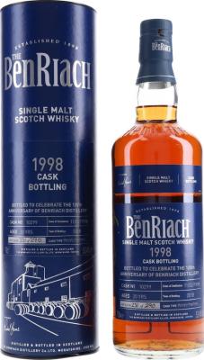 BenRiach 1998 Single Cask Bottling Marsala Hogshead #10299 53.4% 700ml