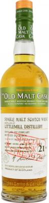 Littlemill 1992 DL Old Malt Cask Special Cask Strength 21yo Refill Hogshead 54.1% 700ml