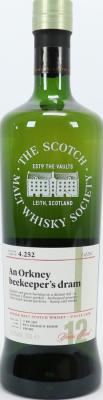 Highland Park 2006 SMWS 4.252 An Orkney beekeeper's dram 12yo Refill Ex-Bourbon Hogshead 61.3% 700ml