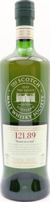 Arran 1999 SMWS 121.89 Sweet as A nut Refill Bourbon Hogshead 54.1% 700ml