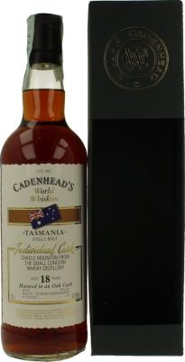 Cradle Mountain 1996 CA World Whiskies Individual Cask 52.9% 700ml