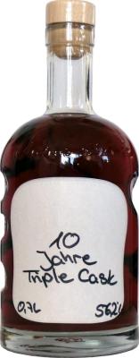 Glina Whisky 10yo Triple Cask Ex-Bordeaux Ex-Knupper Kirsch + Met Finish Only available at the distillery 56.2% 700ml