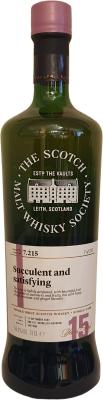 Longmorn 2002 SMWS 7.215 2nd Fill Ex-Bourbon Barrel 59.3% 700ml