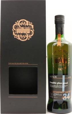 Miltonduff 1984 SMWS 72.78 Double plus good 2nd Fill Ex-Bourbon Barrel 54% 700ml