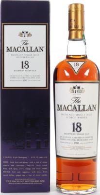 Macallan 1995 Sherry Oak 43% 700ml