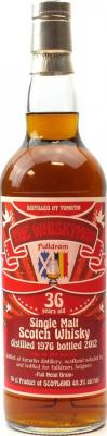 Tomatin 1976 TWhm Full Metal Dram Fulldram Belgium 49.3% 700ml